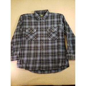 Stillwater Supply Shirt Mens 2XL Multicolor Plaid Long Sleeve Button Up Collared